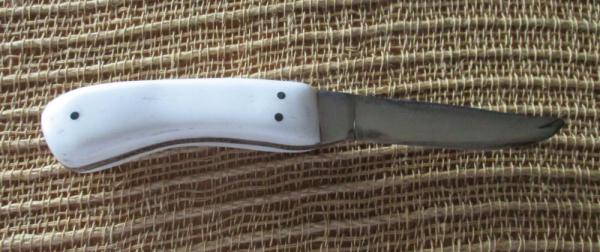 Early “BIGLER” fixed-blade knife
