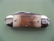 DANIELS FAMILY KNIFE BRANDS-TITUSVILLE CUTLERY-MOTHER HUBBARD SUNFISH-MAMMOTH BARK IVORY