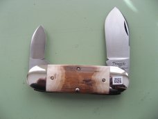DANIELS FAMILY KNIFE BRANDS-TITUSVILLE CUTLERY-MOTHER HUBBARD SUNFISH-MAMMOTH BARK IVORY
