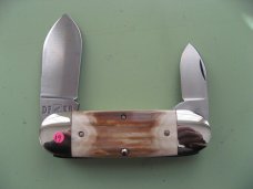 DANIELS FAMILY KNIFE BRANDS-TITUSVILLE CUTLERY-MOTHER HUBBARD SUNFISH-MAMMOTH BARK IVORY