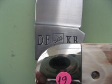 DANIELS FAMILY KNIFE BRANDS-TITUSVILLE CUTLERY-MOTHER HUBBARD SUNFISH-MAMMOTH BARK IVORY
