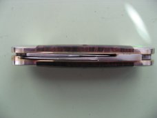 DANIELS FAMILY KNIFE BRANDS-TITUSVILLE CUTLERY-MOTHER HUBBARD SUNFISH-CHOCOLATE MAPLE BURL