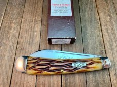 Schatt and Morgan File and Wire Series Swayback Clasp Worm Groove Bone ATS-34 Blade