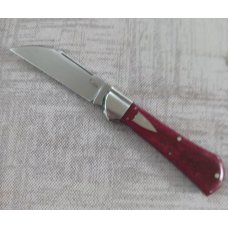 Kroo Custom Raven Knife375Dyed Kudu Bonerwl34 Fileworkred G10 spacerslinerscoaslip