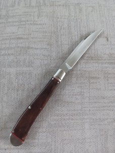  K'roo Custom Brown Dyed Giraffe Wharnie Slimline,, 4", Rwl34..filework..coa and slip 