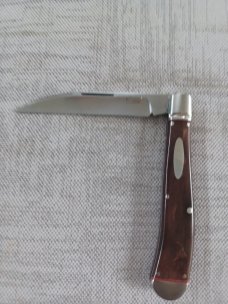  K'roo Custom Brown Dyed Giraffe Wharnie Slimline,, 4", Rwl34..filework..coa and slip 