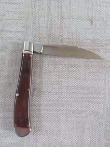  K'roo Custom Brown Dyed Giraffe Wharnie Slimline,, 4", Rwl34..filework..coa and slip 
