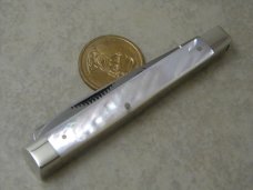 Bulldog Brand Solingen Germany PROTOTYPE Mother of Pearl Doctor's Knife 