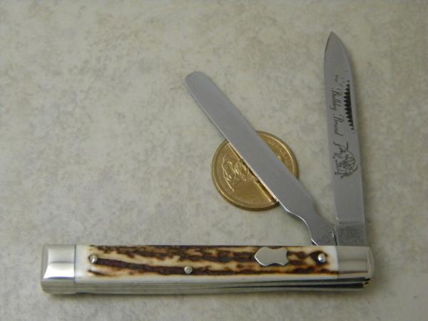 Bulldog Brand Solingen Germany Stag Doctor's Knife 