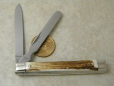 Bulldog Brand Solingen Germany Stag Doctor's Knife 