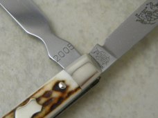 Bulldog Brand Solingen Germany Stag Doctor's Knife 