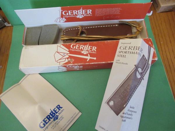 Gerber 5" Sportsman Steel with Handle 