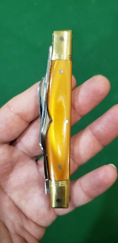 4 1/4" Custom Made Half Congress Pocket Knife 4 1/4" Custom Made Half Congress Pocket Knife