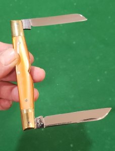 4 1/4" Custom Made Half Congress Pocket Knife