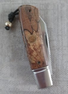 Vincenzo Balistreri Artic Birch Native..Mosiac pin shield. bead..Filework..Jiimping....Coa/Slip