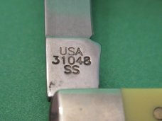 Case XX 2018 Yellow Delrin  Framers Pattern # 31048 SS