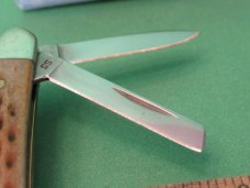 Case XX 2019 Pocket Worn Burnt Brown Bone Seahorse Whittler Pattern # 6355WH SS