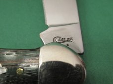 Case XX 2019 Green Zebra Wood Canoe Pattern # 72132 SS