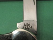 Case XX 2019 Green Zebra Wood Canoe Pattern # 72132 SS