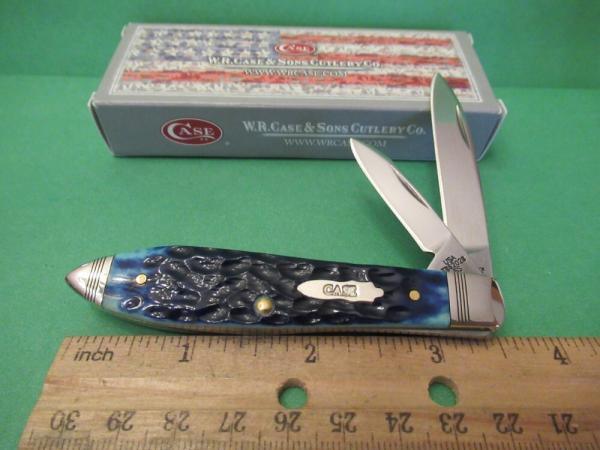Case XX 2107 Ocean Blue Teardrop  Pattern # TB 62028 SS