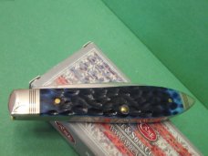 Case XX 2107 Ocean Blue Teardrop  Pattern # TB 62028 SS