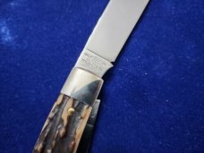GEC Great Eastern Cutlery 44 Gunstock Buffalo Jack 441218 SAMBAR STAG