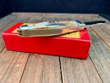 Robeson by Queen Humpback Whittler Sambar Stag D2 Tool Steel 1 of 100