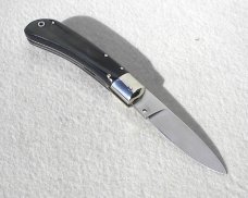 NOS AKC ITALIAN CLASSIC SPEED HUNTER GENUINE BRAZILIAN HORN NICKEL SILVER BOLSTERS 