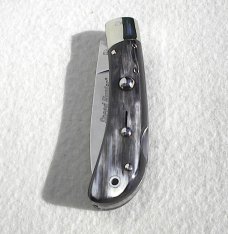 NOS AKC ITALIAN CLASSIC SPEED HUNTER GENUINE BRAZILIAN HORN NICKEL SILVER BOLSTERS 