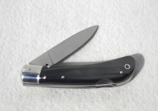 NOS AKC ITALIAN CLASSIC SPEED HUNTER GENUINE BRAZILIAN HORN NICKEL SILVER BOLSTERS 