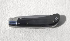 NOS AKC ITALIAN CLASSIC SPEED HUNTER GENUINE BRAZILIAN HORN NICKEL SILVER BOLSTERS 