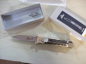 Hubertus Knife Shellpuller Patronenzieher Solingen Germany Large Size 11 UNUSED NIB.
