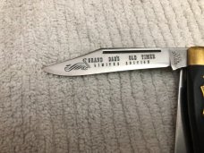 1974 grand ole opry  Schrade  knife Granddads Old timer G.D.O.T LMT> Knife