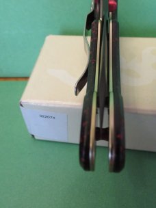 Browning Red Eclipse Liner Lock Made in Italy Model #074