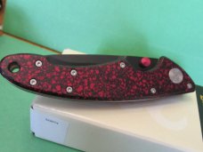 Browning Red Eclipse Liner Lock Made in Italy Model #074