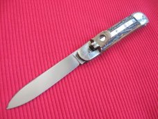 Vintage BONSA German Stag Leverlock Switchblade Knife