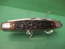 Schrade IXL Wostenholm Brown Bone Stockman 