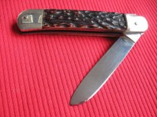 Vintage BONSA German Bone Leverlock Switchblade Knife