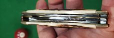Rare Joseph Rodgers Star & Cross Multi Tools, Sheffield England, Nice Stag Handles!
