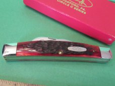 Case XX 1986 SFO Circle C Series Red Bone Congress Pattern # R64088 SS