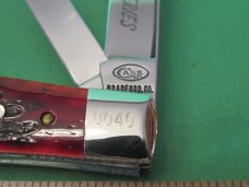 Case XX 1986 SFO Circle C Series Red Bone Congress Pattern # R64088 SS