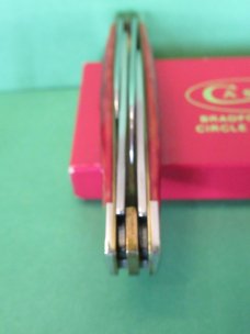 Case XX 1986 SFO Circle C Series Red Bone Congress Pattern # R64088 SS