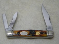 Canal Street Cutlery Co. USA 1st Year Prod. Stag Congress and Whittler Set in Display Box