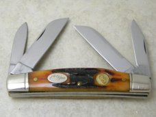 Canal Street Cutlery Co. USA 1st Year Prod. Stag Congress and Whittler Set in Display Box