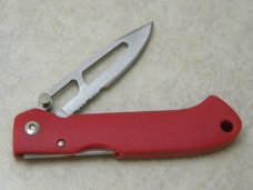 Beretta Red 30% Serrated Lockback Knife 