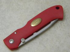 Beretta Red 30% Serrated Lockback Knife 