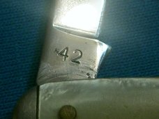 VINTAGE CAMILLUS NEW YORK USA 42 EQUAL END CIGAR JACK FOLDING POCKET KNIFE KNIVES OLD