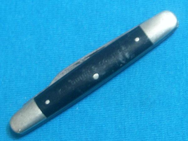 VINTAGE CATTARAUGUS 22794 EQUAL END CIGAR PEN JACK FOLDING POCKET KNIFE KNIVES OLD K J QUINN AD