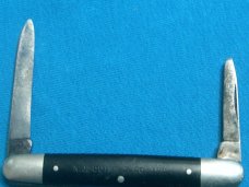 VINTAGE CATTARAUGUS 22794 EQUAL END CIGAR PEN JACK FOLDING POCKET KNIFE KNIVES OLD K J QUINN AD