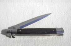 NEW FRANK BELTRAME 11" DARK HORN DAGGER BLADE ITALIAN STILETTO 